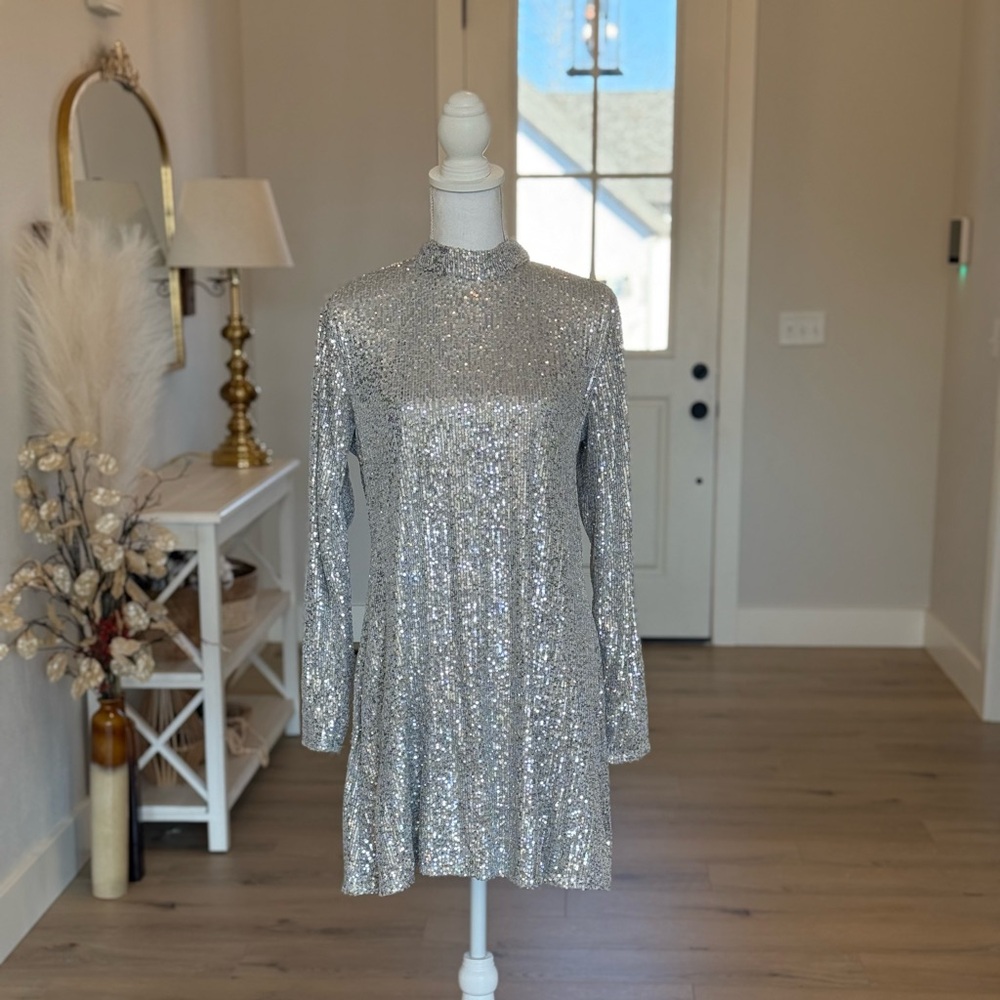 ABERCROMBIE & FITCH SEQUIN DRESS